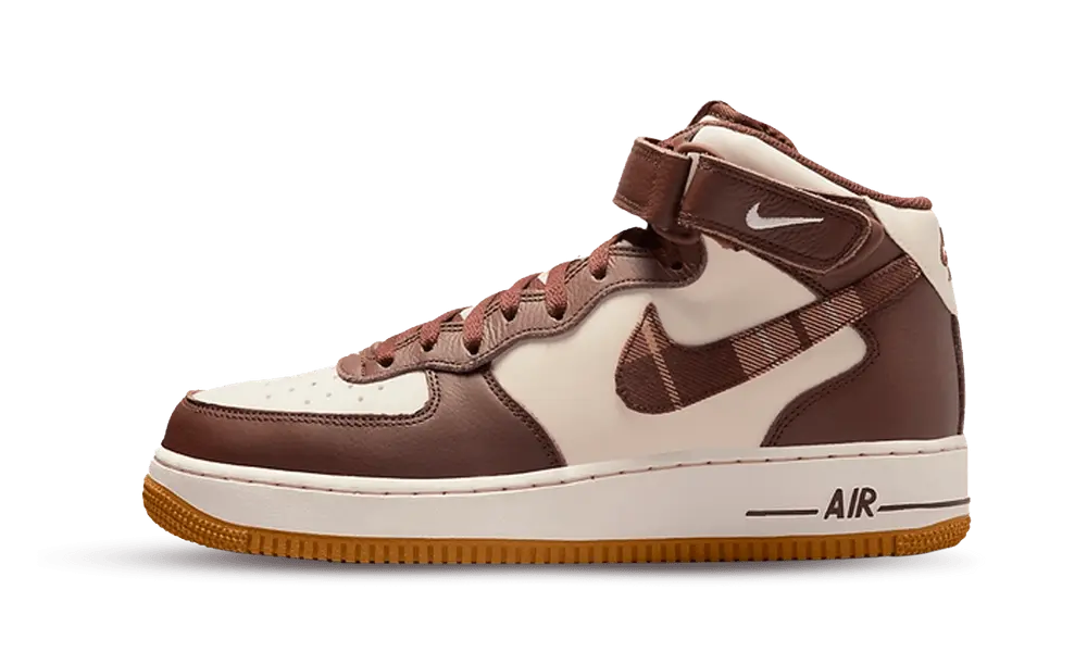 Nike Air Force 1 Mid '07 LX 'Pale Ivory' - Plaid Pack