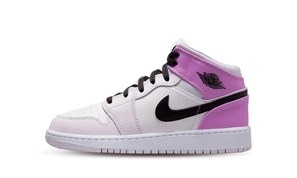 Jordan 1 Mid Barely Grape (GS)
