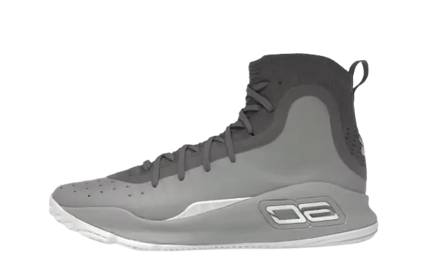 Under Armour Curry 4 Overcast Grey