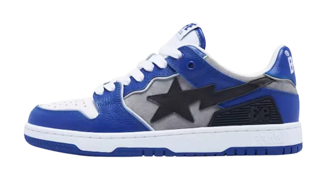 A Bathing Ape Bape SK8 Sta Blue Grey