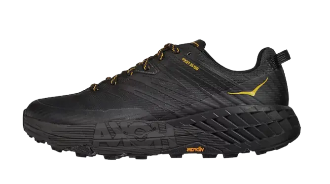 Hoka One One Speedgoat 4 Gore-Tex Black Yellow