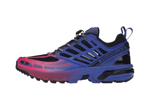 Salomon ACS PRO Advanced Kar L'Art De L'Automobile Pink Blue