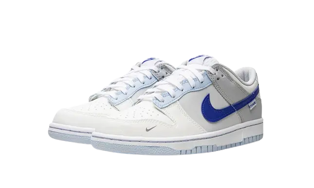 Nike Dunk Low Ivory Hyper Royal (GS) - Image 1