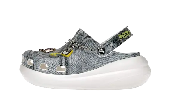 Crocs Mega Crush Clog SZA Denim