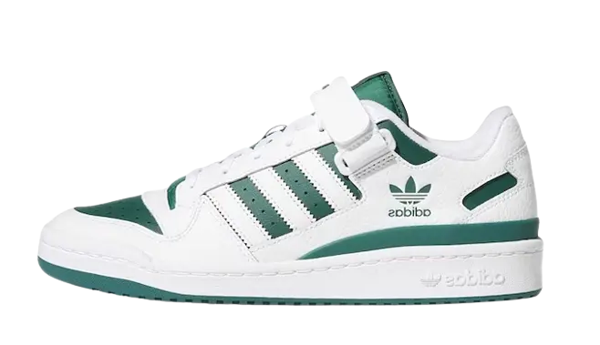 adidas Forum Low White Collegiate Green