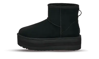 UGG Classic Mini Platform Boot Black (W)