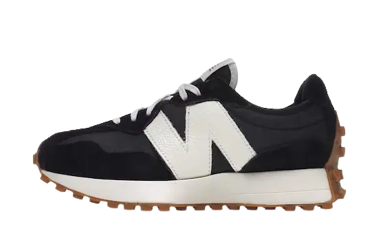 New Balance 327 Black White Gum (W)