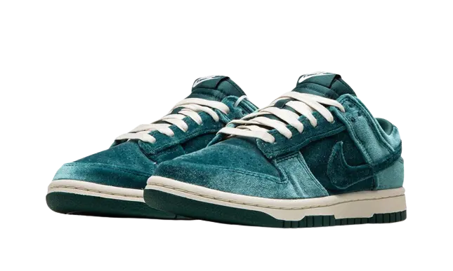 Nike Dunk Low Velvet Teal (W) - Image 1