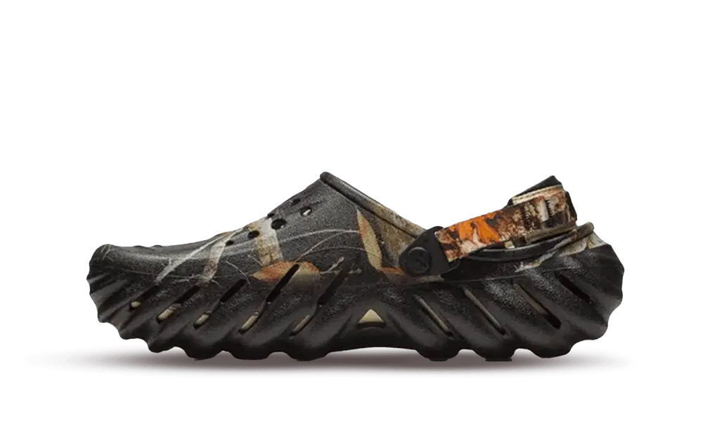Crocs Echo Clog Realtree Edge Camo Black