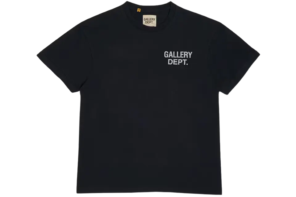Gallery Dept. Souvenir T-Shirt Black White