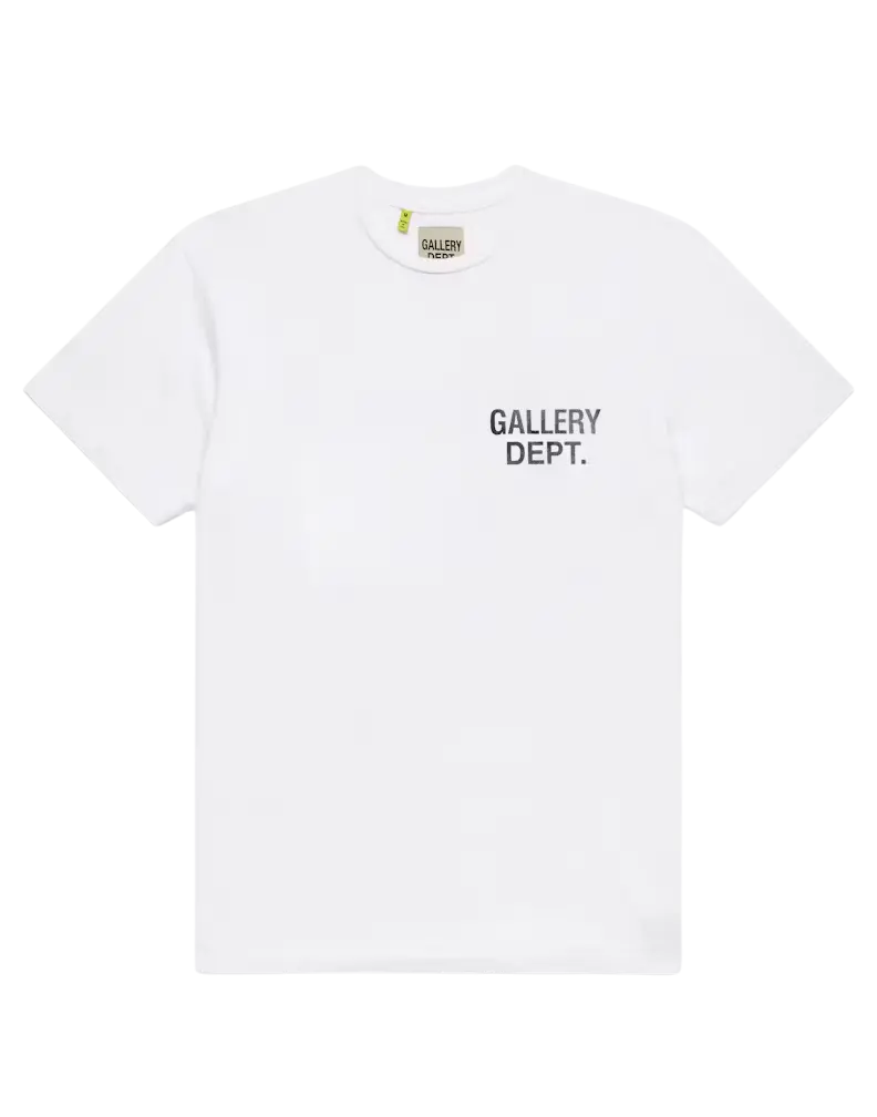 Gallery Dept. Souvenir T-Shirt White Black