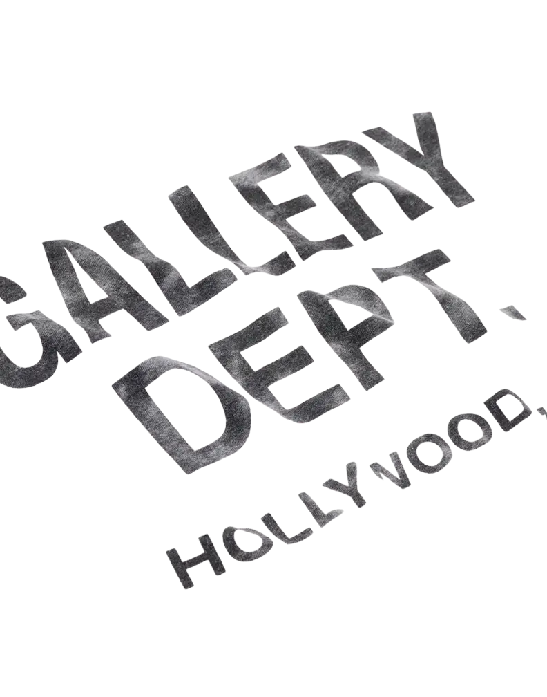 Gallery Dept. Souvenir T-Shirt White Black - Image 2