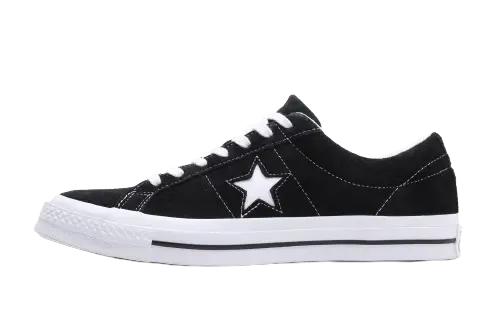 Converse One Star Ox Vintage Black White
