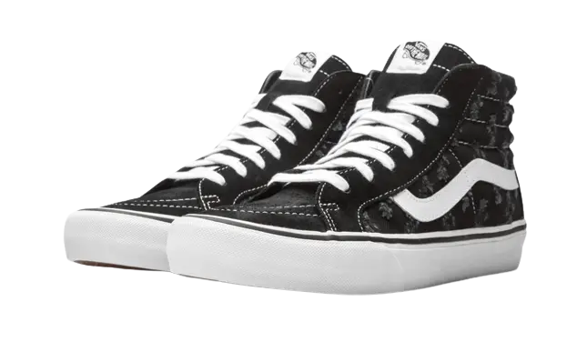 Vans Sk8-Hi Supreme Hole Punch Denim Black - Image 1
