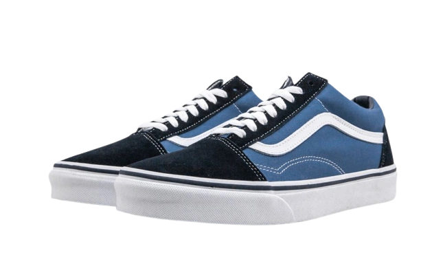 Vans Old Skool Navy White - Image 1