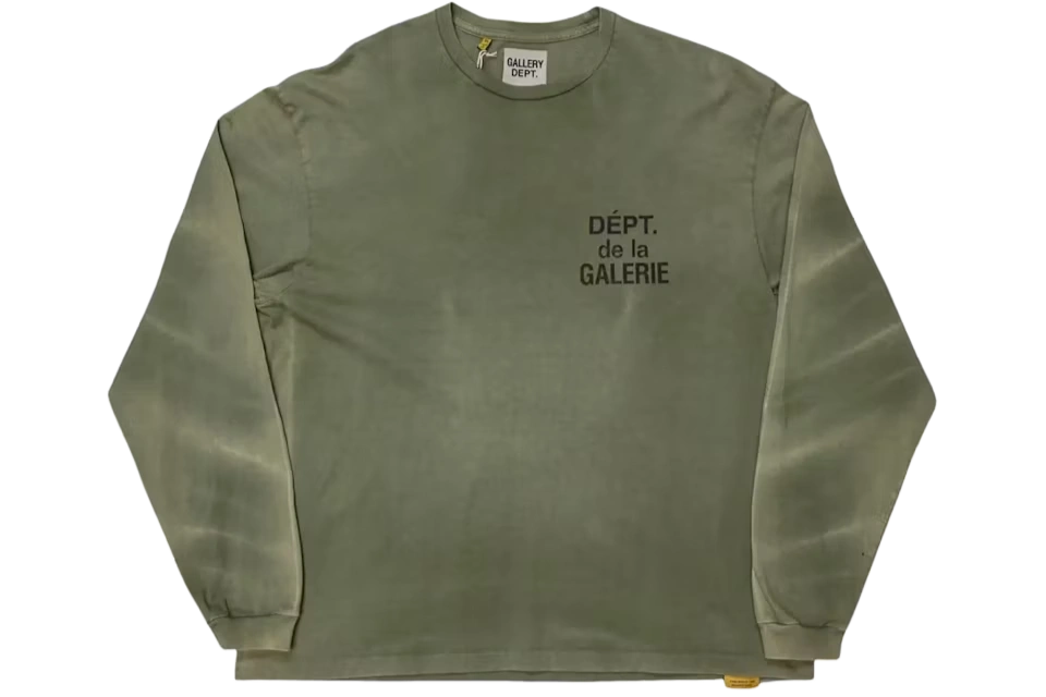 Gallery Dept. French Longsleeve T-shirt Olive