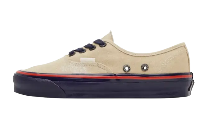 Vans Vault OG Authentic LX Nigel Cabourn Natural Navy