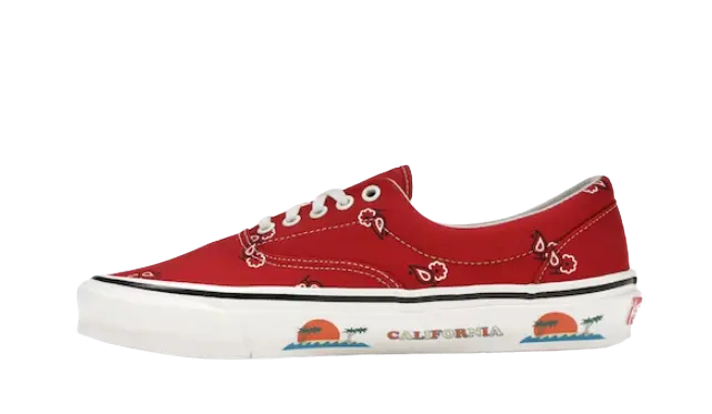 Vans OG Era Paisley Red
