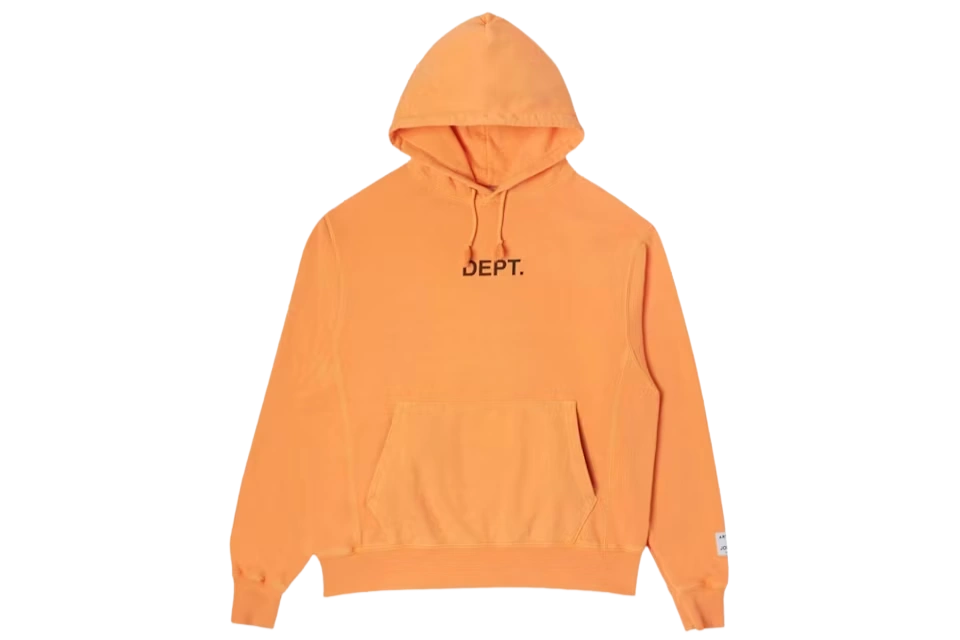 Gallery Dept. Logo Hoodie Flo Orange