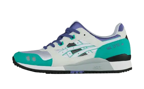 ASICS Gel-Lyte III White Teal Blue