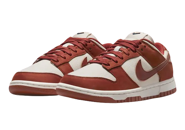 Nike Dunk Low LX Light Orewood Brown Rugged Orange (W) - Image 1