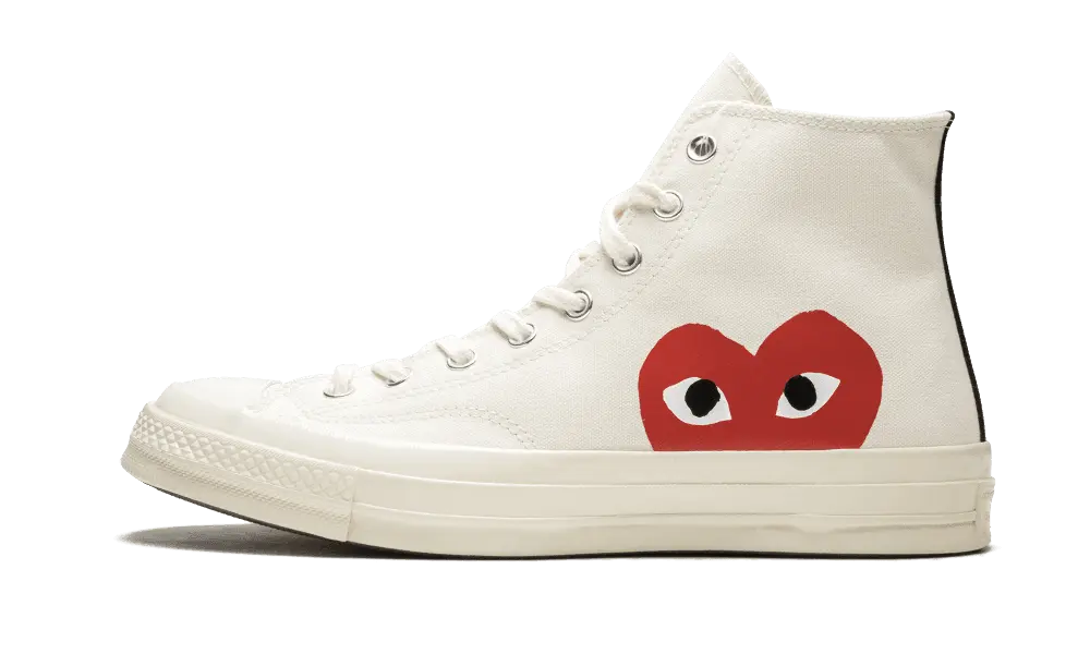 Converse Chuck Taylor All-Star 70 Hi Comme Des Garcons PLAY White