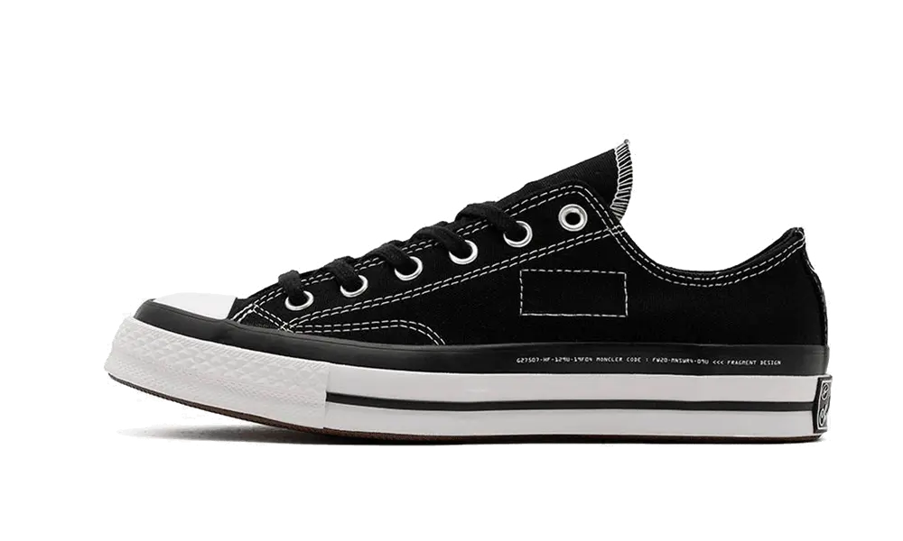 Converse Chuck Taylor All-Star 70 Ox Moncler Fragment Black