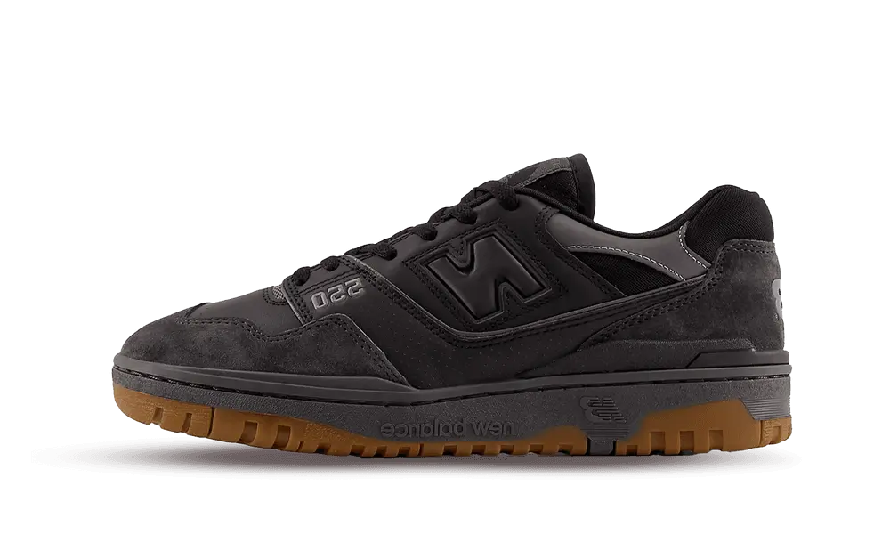 New Balance 550 Black Gum White