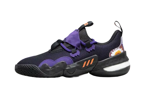 Adidas Trae Young 1 Black Purple Orange