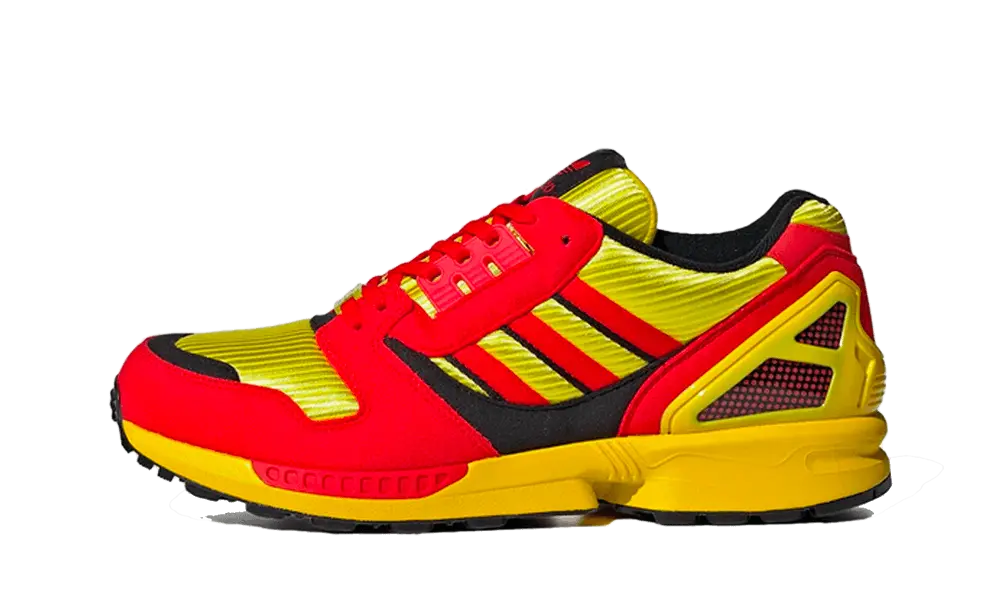 Adidas ZX 8000 Bright Yellow Red
