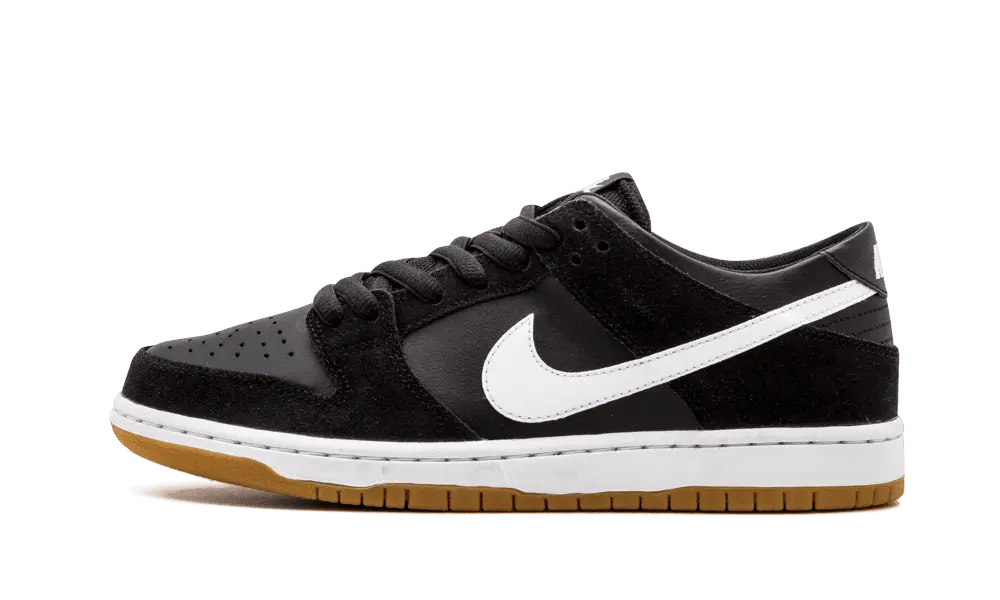 Nike SB Dunk Low Black White Gum