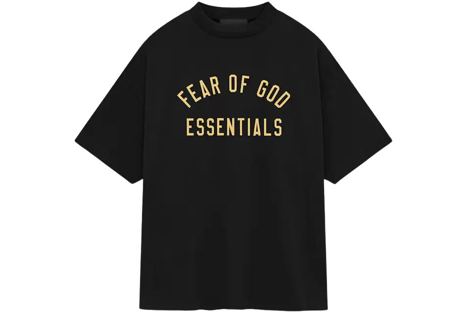 Fear of God Essentials Jersey Fleece Tee Black