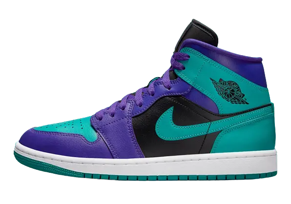 Jordan 1 Mid Black Grape (W)