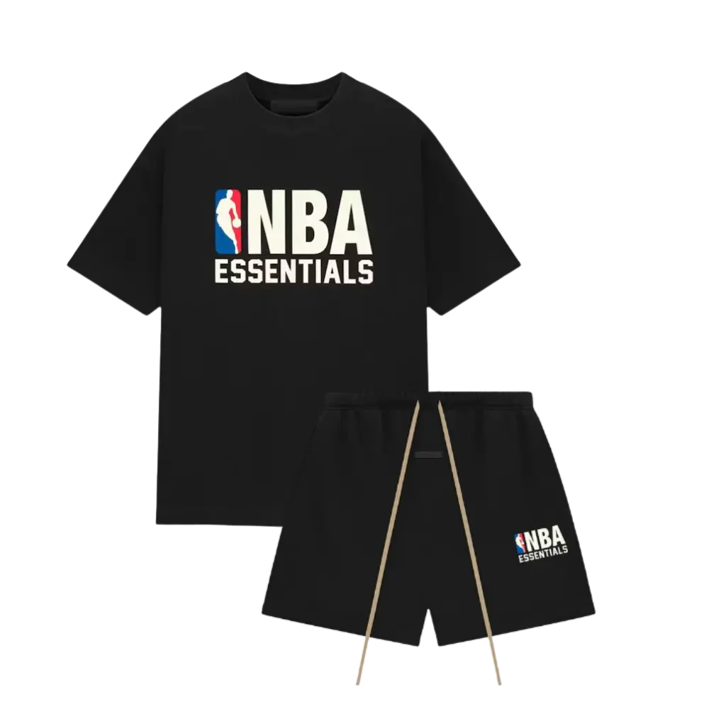 Fear of God Essentials NBA Black Summer Set