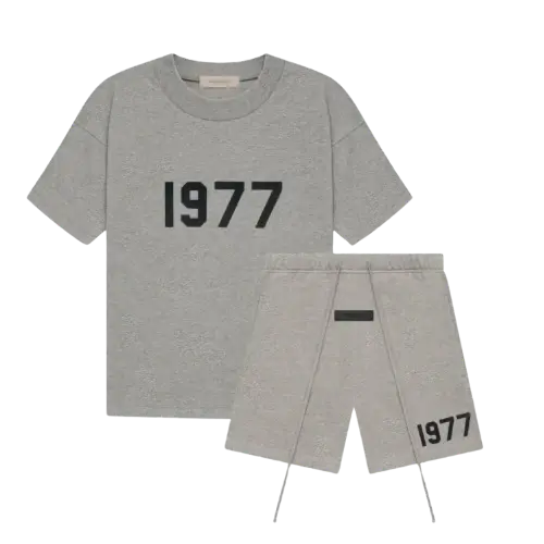 Fear of God Essentials 1977 Dark Oatmeal Summer Set