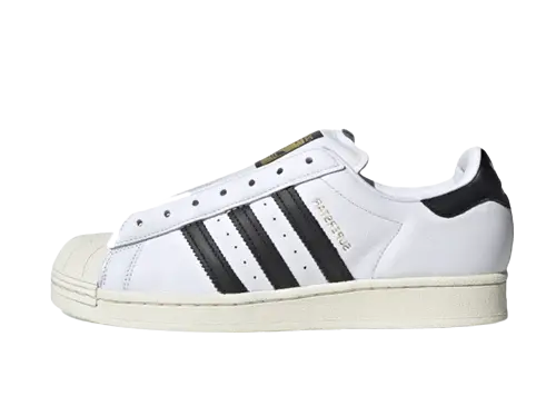 Adidas Superstar Laceless White Black