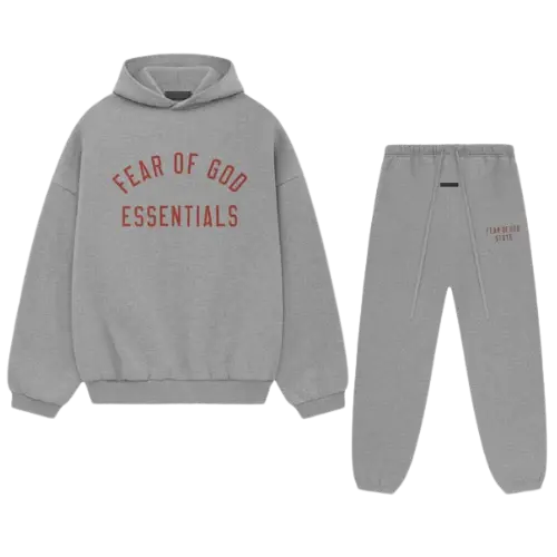 Fear of God Essentials Fleece II Dark Heather Full Set