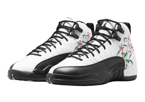 Air Jordan 12 Floral (GS) - Image 1