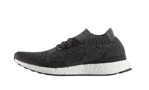 Adidas Ultra Boost Uncaged Black Grey Three