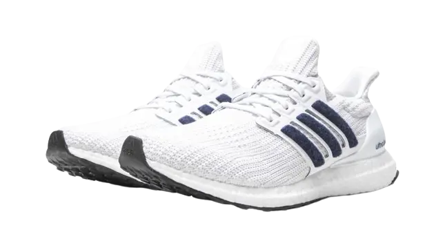 Adidas UltraBoost 4.0 White Collegiate Navy - Image 1