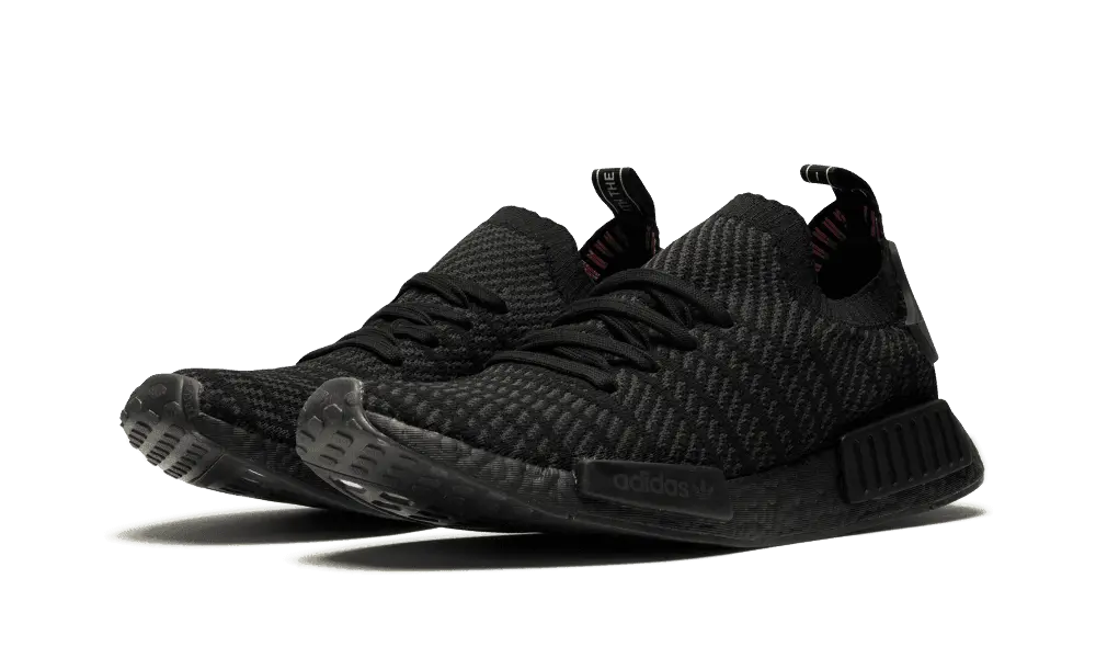 Adidas NMD R1 STLT Triple Black - Image 1