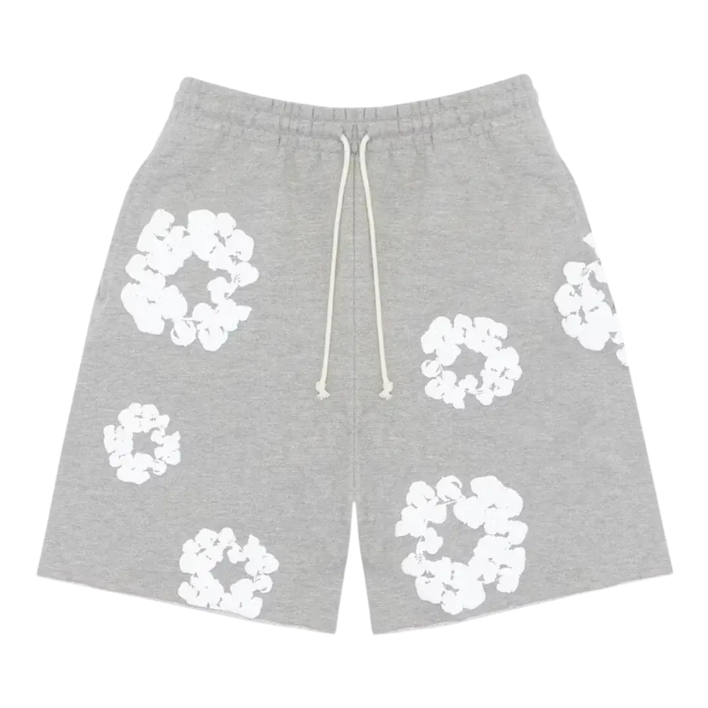Denim Tears The Cotton Wreath Shorts Grey