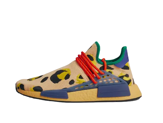 adidas NMD Hu Pharrell Animal Print Lopard Pulse Amber