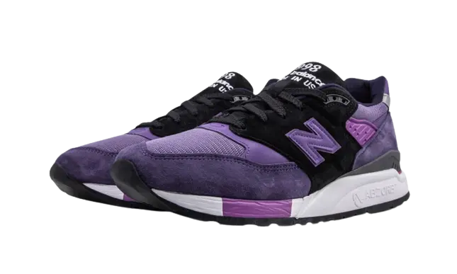 New Balance 998 Purple Black - Image 1