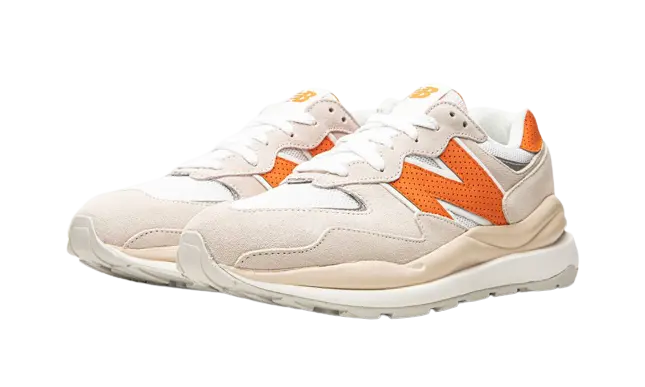 New Balance 57/40 Sea Salt Topaz Orange - Image 1