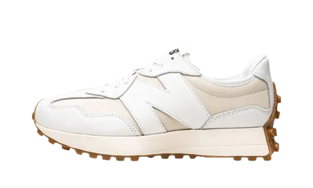New Balance 327 White Moonbeam Gum (W)