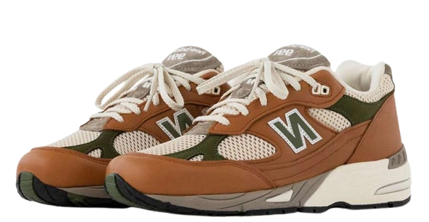 New Balance 991 Aime Leon Dore MiUK Tan - Image 1