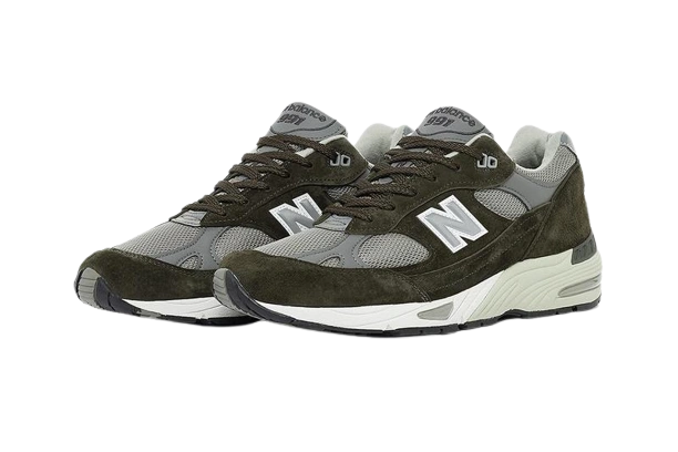 New Balance 991 Olive Green - Image 1