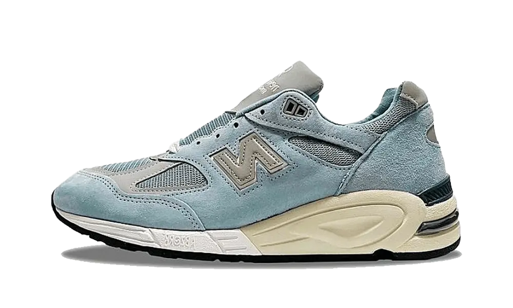 New Balance 990v2 Kith Storm Blue