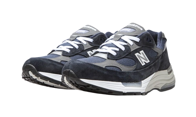 New Balance 992 Navy Grey - Image 1